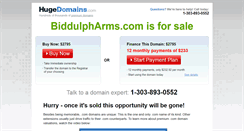 Desktop Screenshot of biddulpharms.com